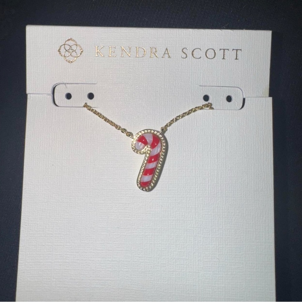 Kendra Scott Candy Cane Necklace